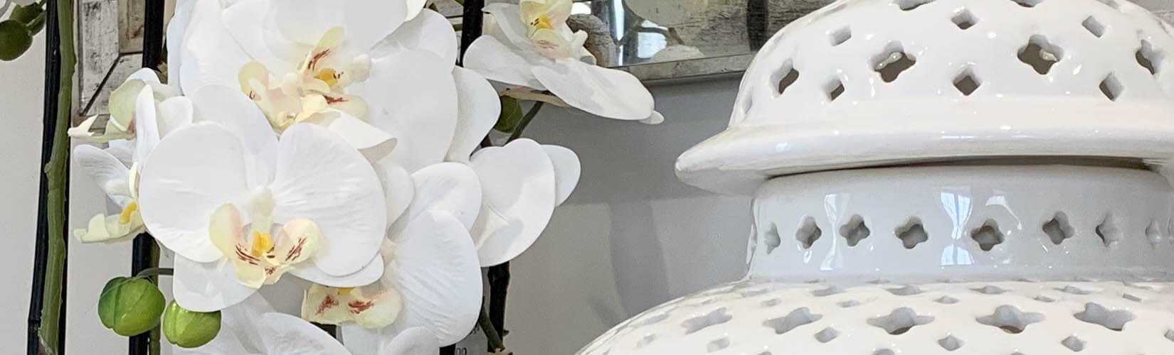 Our Best Selling Artificial White Orchid Plants & How To Style Them