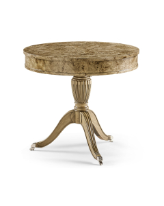 Fulgurite Drum Table