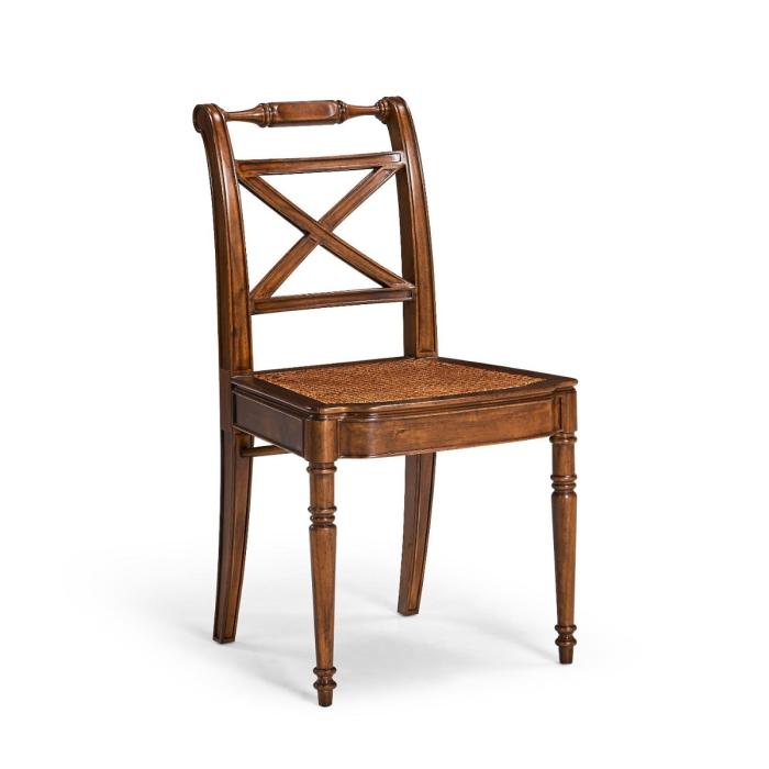 Jonathan Charles Dining Side Chair Monarch with Cross Frame 9