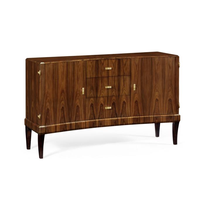 Jonathan Charles Curved Sideboard Rosewood - High Lustre 1