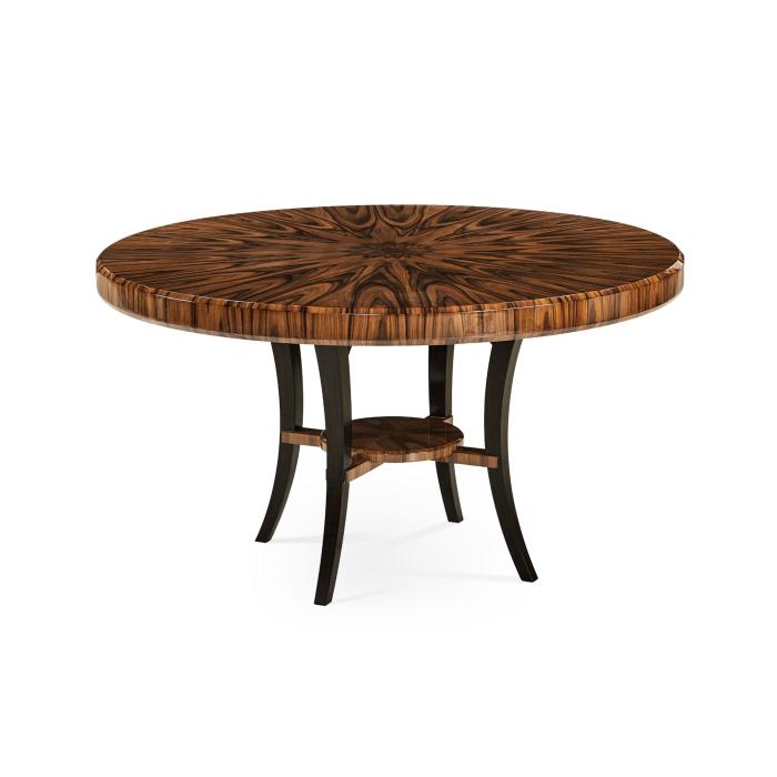 Jonathan Charles Round Dining Table Rosewood - High Lustre 1