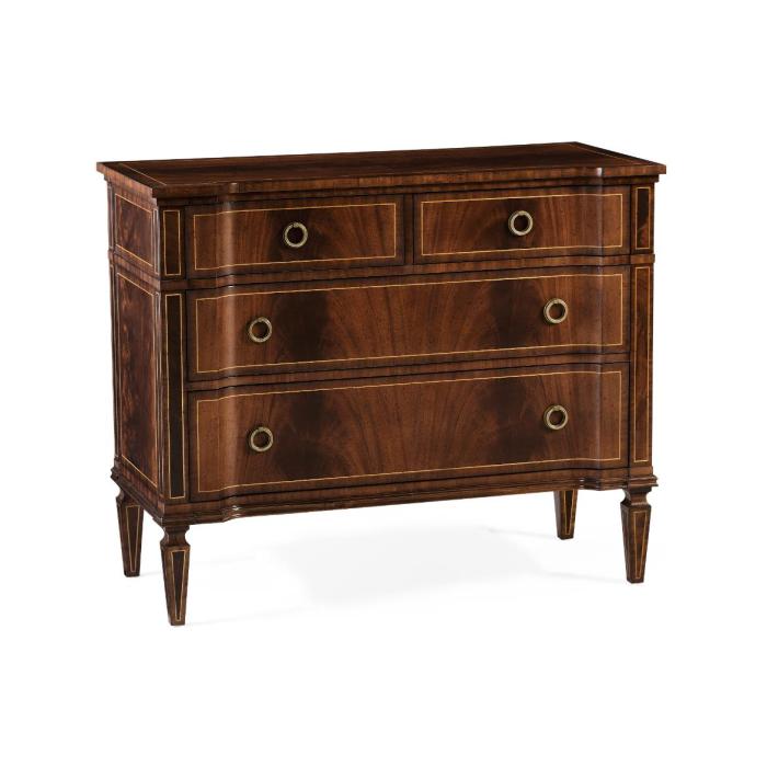 Jonathan Charles Chest of Four Drawers Breakfront Georgian 1
