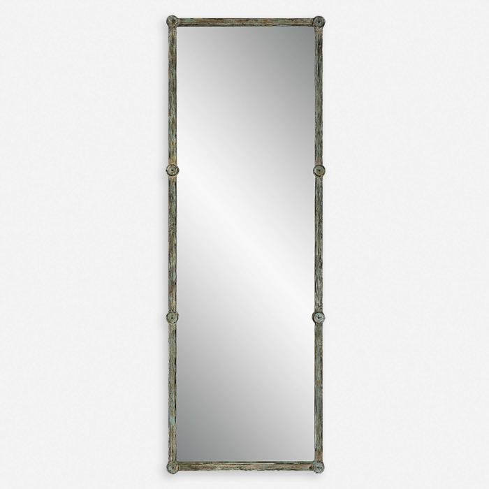 Uttermost Gattola Gray Wash Dressing Mirror 1