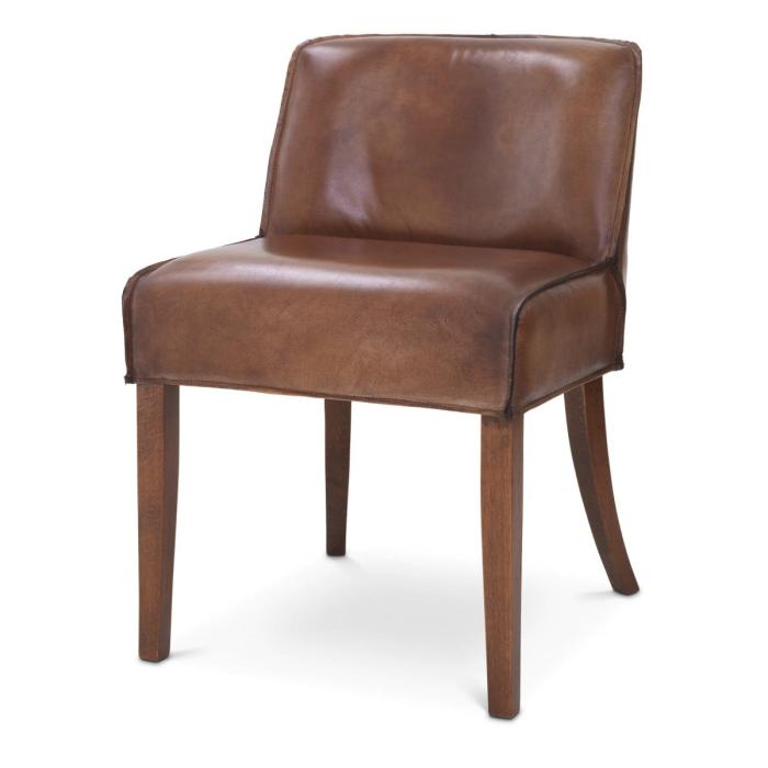 Eichholtz Dining Chair Barnes - Tobacco Leather 1