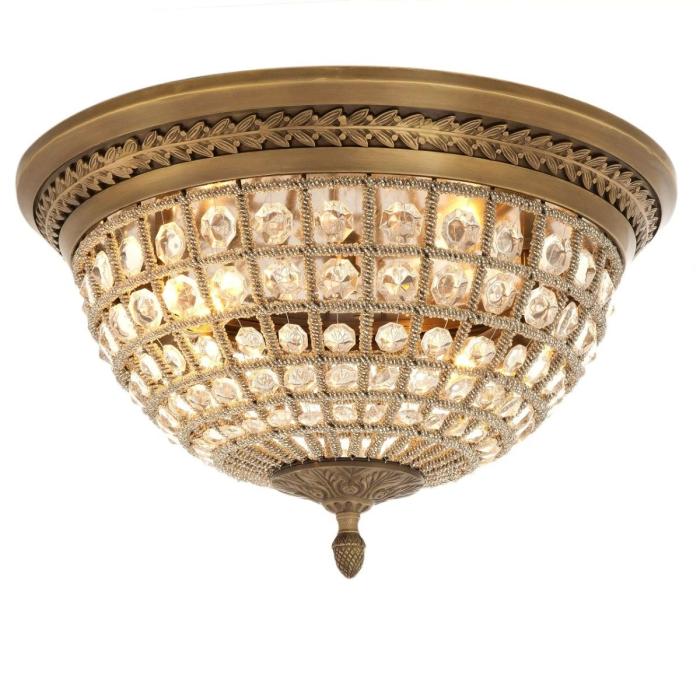 Eichholtz Kasbah Ceiling Lamp in Brass 1