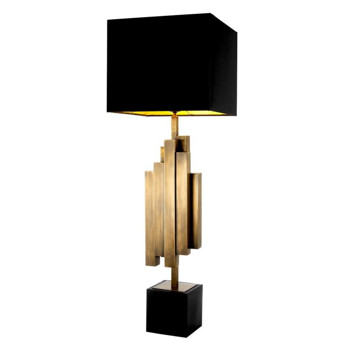 Eichholtz Table Lamp Beau Rivage | Vintage Brass 1