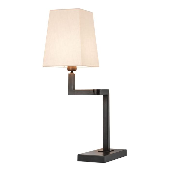 Eichholtz Cambell Swing Arm Table Lamp in Bronze 1