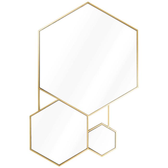 Eichholtz Hexa Wall Mirror - Gold 1