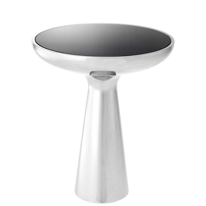 Eichholtz Lindos Silver Side Table - Low 1