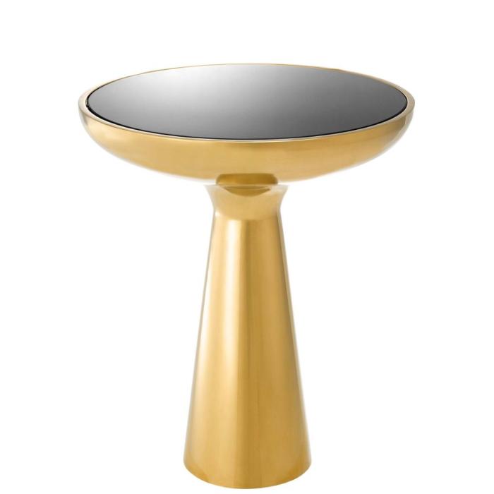 Eichholtz Lindos Gold Side Table - Low 1