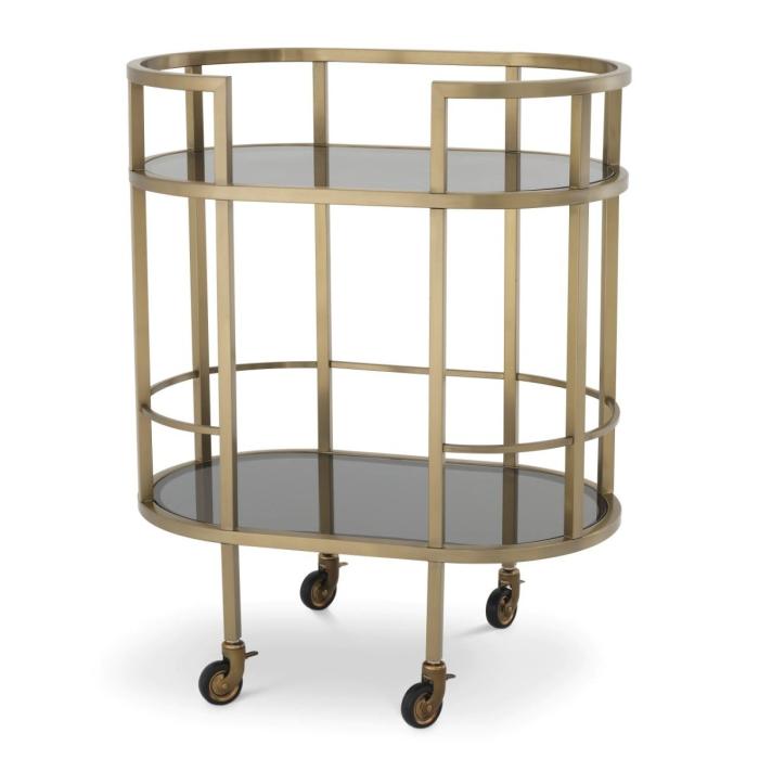 Eichholtz Trolley Townhouse in Brushed Brass 1
