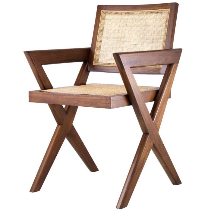 Eichholtz Augustin Dining Chair in Brown 1