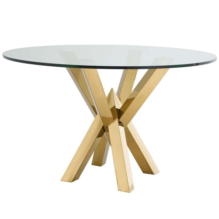 Eichholtz Triumph Dining Table - Gold 1