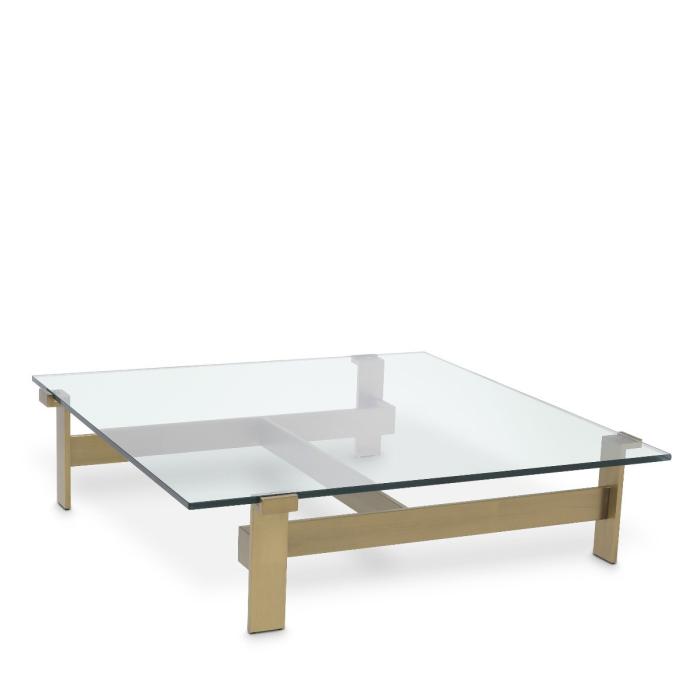 Eichholtz Maxim Coffee Table in Brushed Brass 1