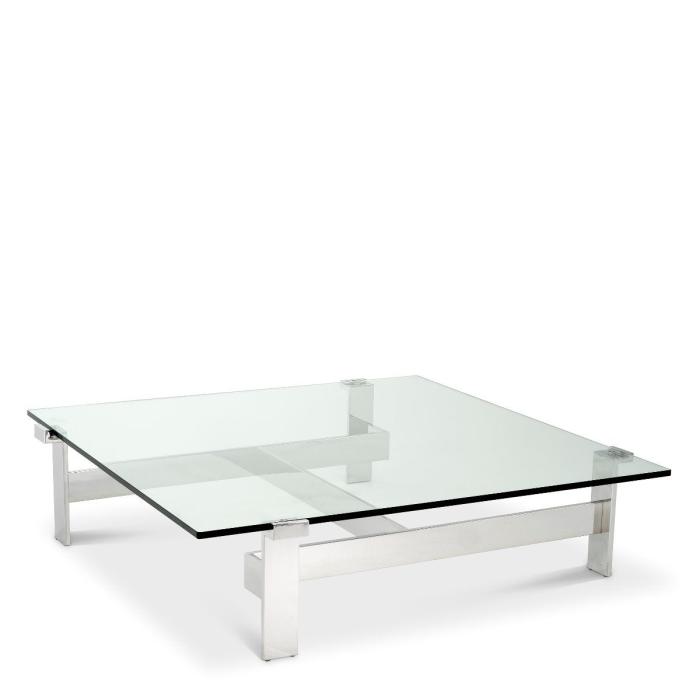Eichholtz Maxim Coffee Table in Stainless Steel 1