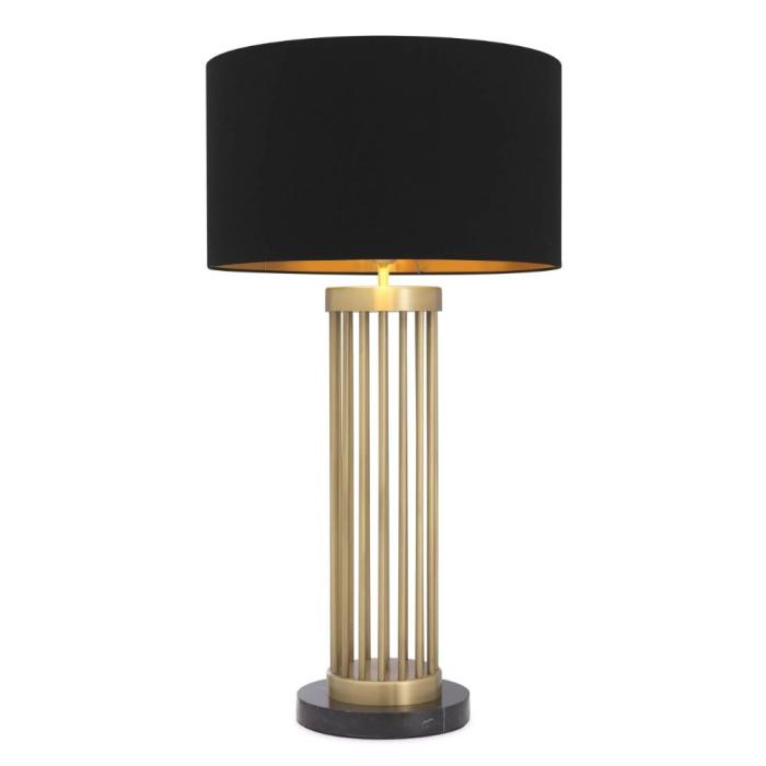 Eichholtz Condo Table Lamp with Black Shade 1