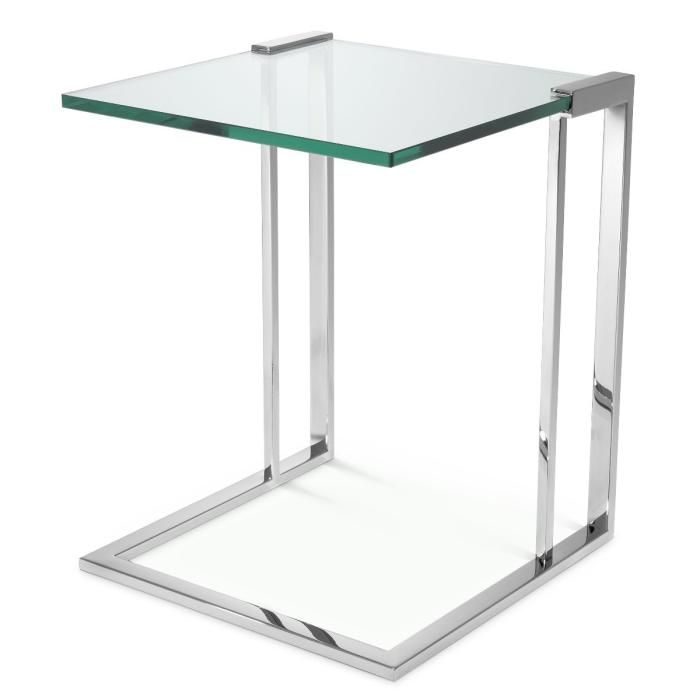 Eichholtz Perry Side Table in Stainless Steel 1