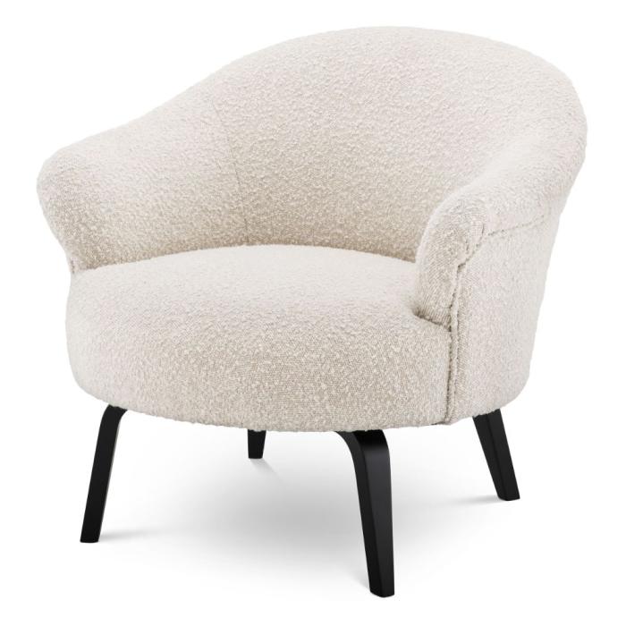 Eichholtz Moretti Chair in Boucle Cream 1