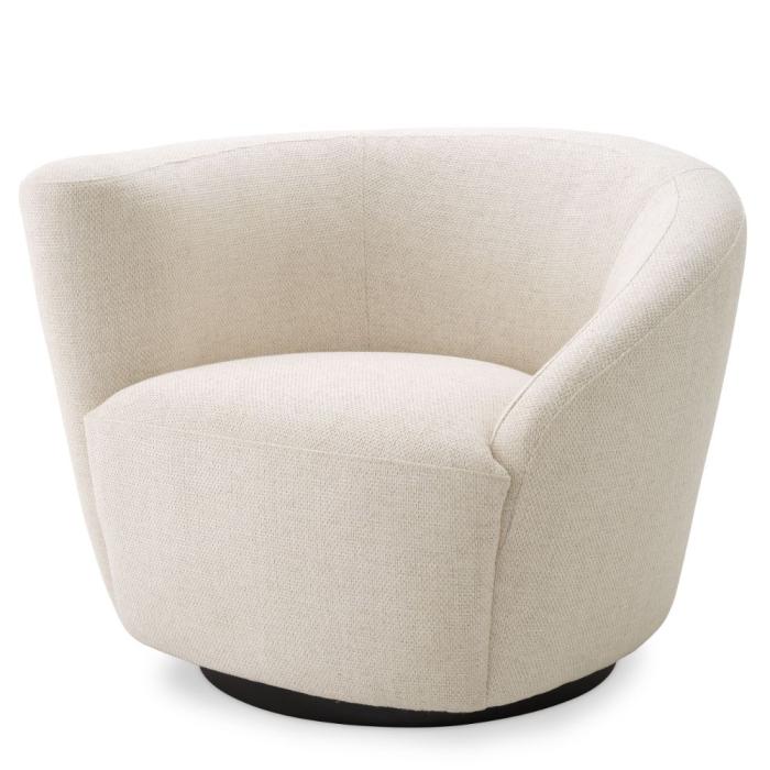 Eichholtz Colin Swivel Chair in Pausa Natural - Left 1