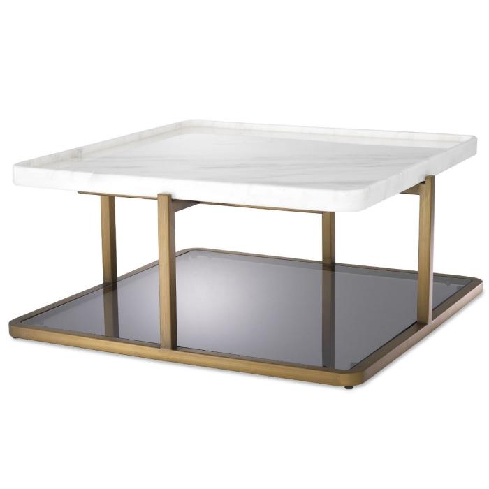 Eichholtz Grant Coffee Table in White Marble 1