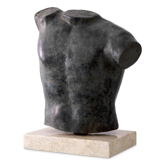 Eichholtz Torso Agathos Bronze Statue Sculpture 1