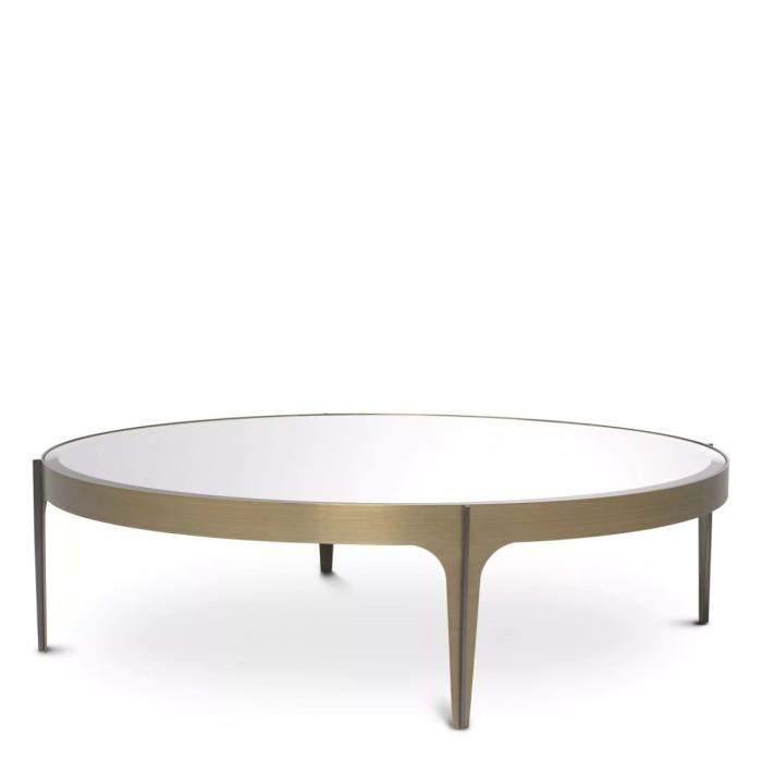 Eichholtz Artemisa Coffee Table L in Brushed Brass 1