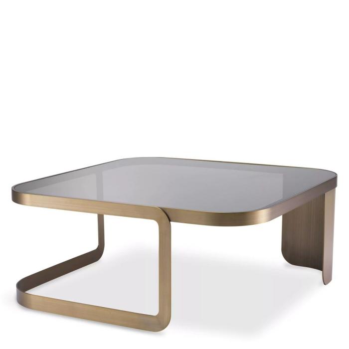 Eichholtz Numa Coffee Table in Brushed Brass 1