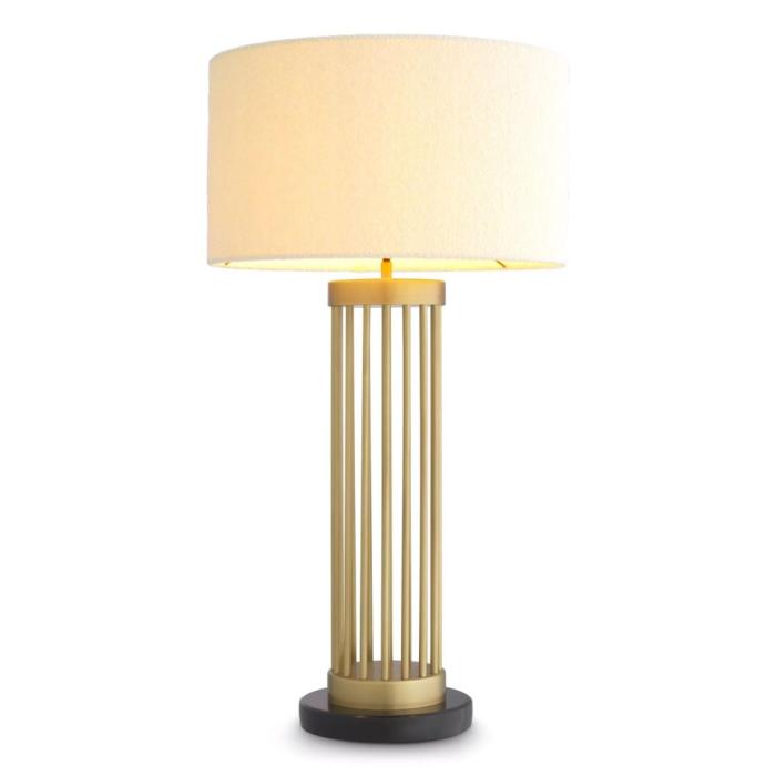 Eichholtz Condo Table Lamp with Boucle Shade 1
