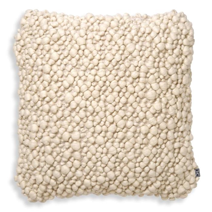 Eichholtz Wool Mix Cushion Schillinger in Ivory- Large  1