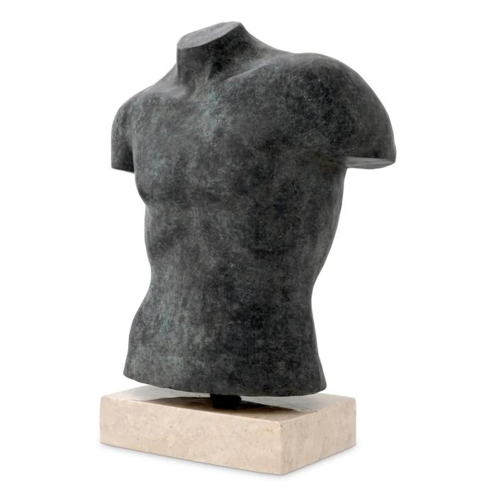 Eichholtz Torso Aristo Bronze Statue Sculpture  1