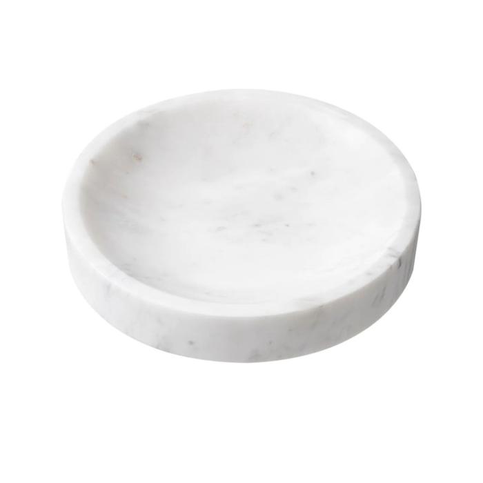 Eichholtz Bowl Moca White Marble 1