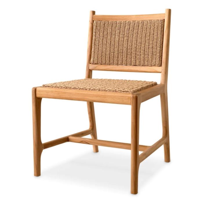 Eichholtz Outdoor Dining Chair Piveti - Teak 1