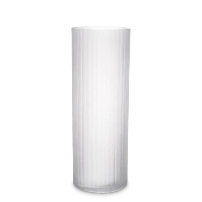Eichholtz Vase Haight Medium in Frosted White 1