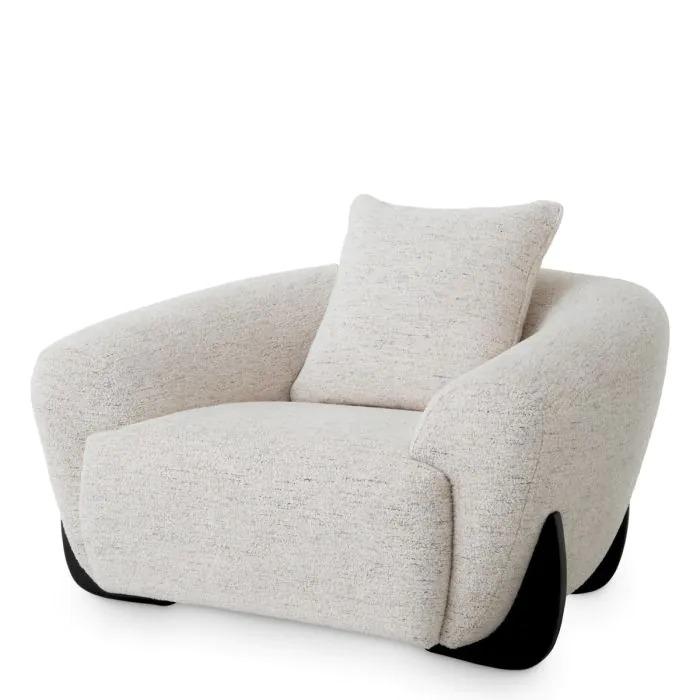 Eichholtz Chair Siderno Seashell Off-White 1