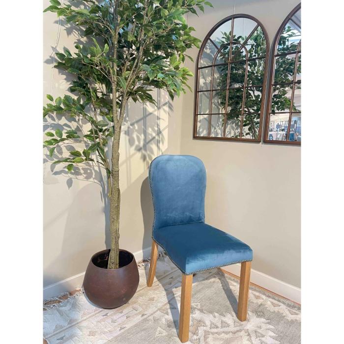 Carlton Furniture Dining Chair Ford in Peacock 2