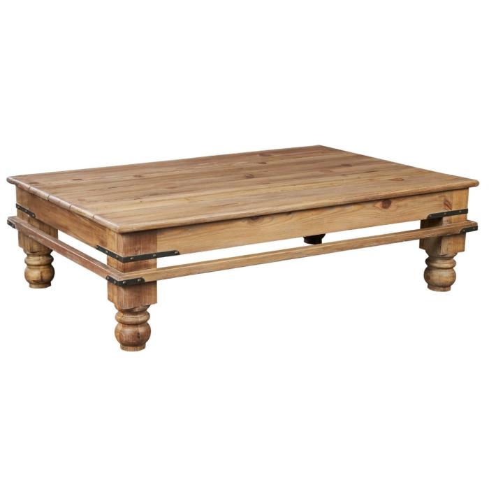 Uttermost Hargett Pine Coffee Table 1