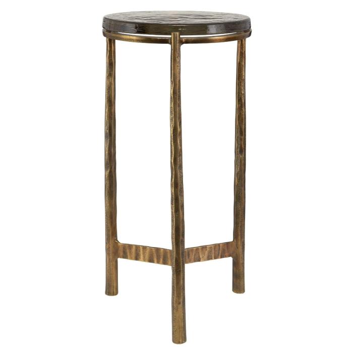 Uttermost Eternity Brass Accent Table 1
