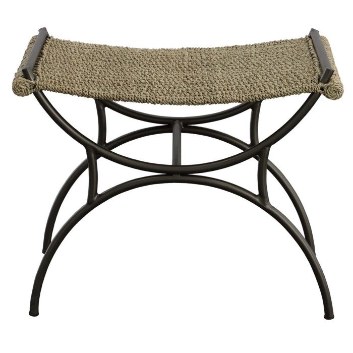 Uttermost Playa Seagrass Small Bench 1