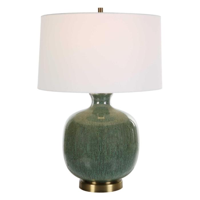 Uttermost Nataly Aged Green Table Lamp 1