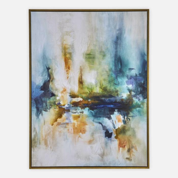 Uttermost Excursion Framed Abstract Art 1