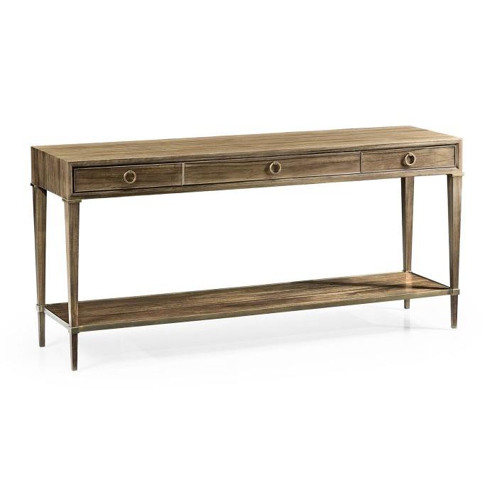 Jonathan Charles Golden Amber Console Table 1