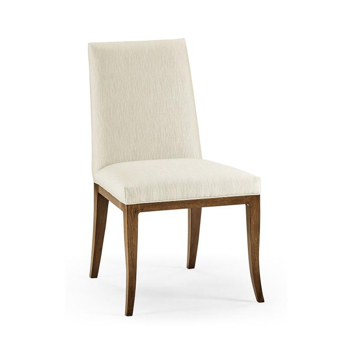 Jonathan Charles Toulouse Upholstered Walnut Dining Chair - Castaway 1