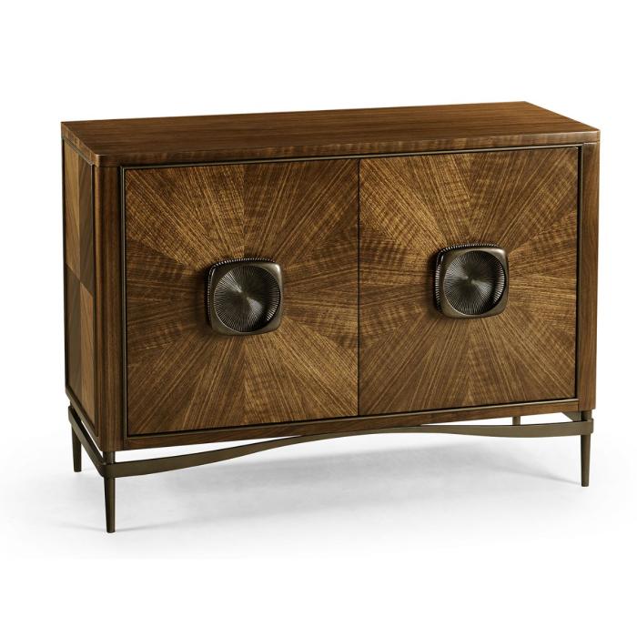 Jonathan Charles Toulouse Walnut Accent Cabinet 1