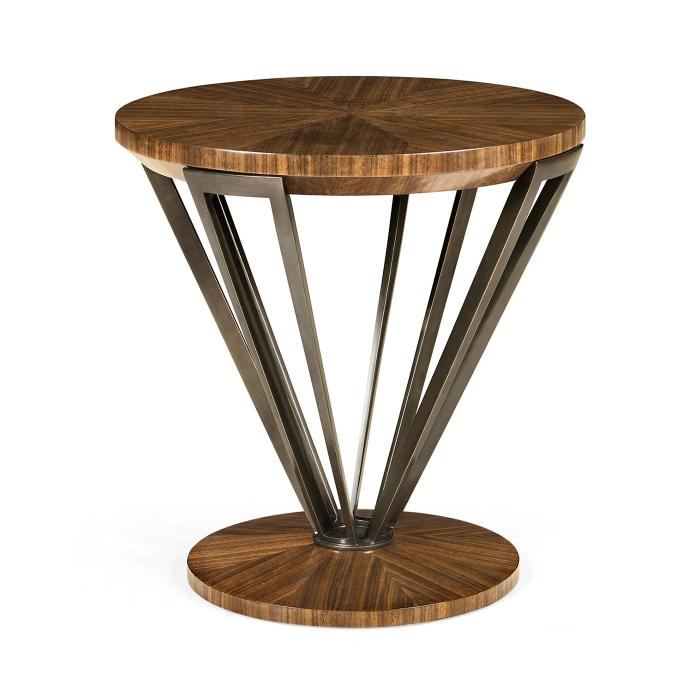 Toulouse Mid-Century Walnut Side Table 1