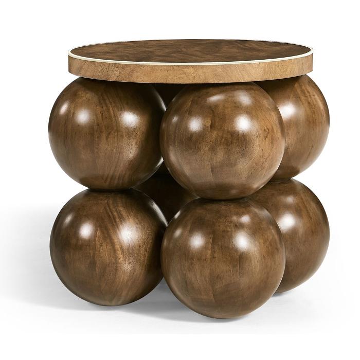Jonathan Charles Orb Round Accent Table 1