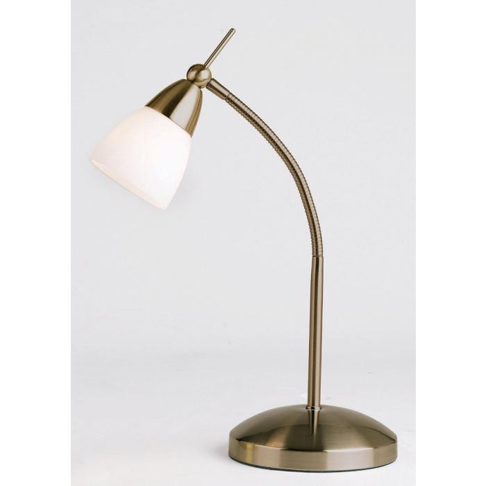 Oswestry Table Lamp in Antique Brass 1