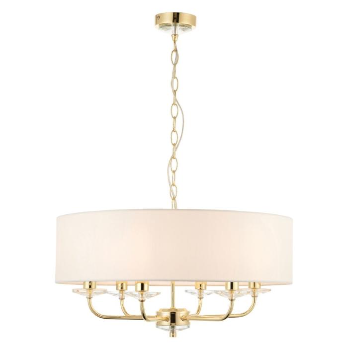 Holmes Large Pendant Light in Brass 1