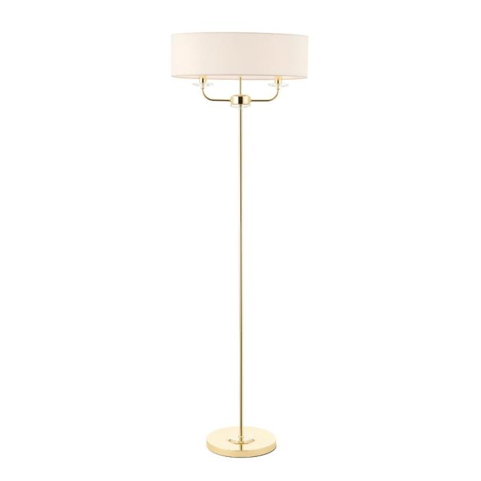 Holmes Floor Lamp in Brass 1