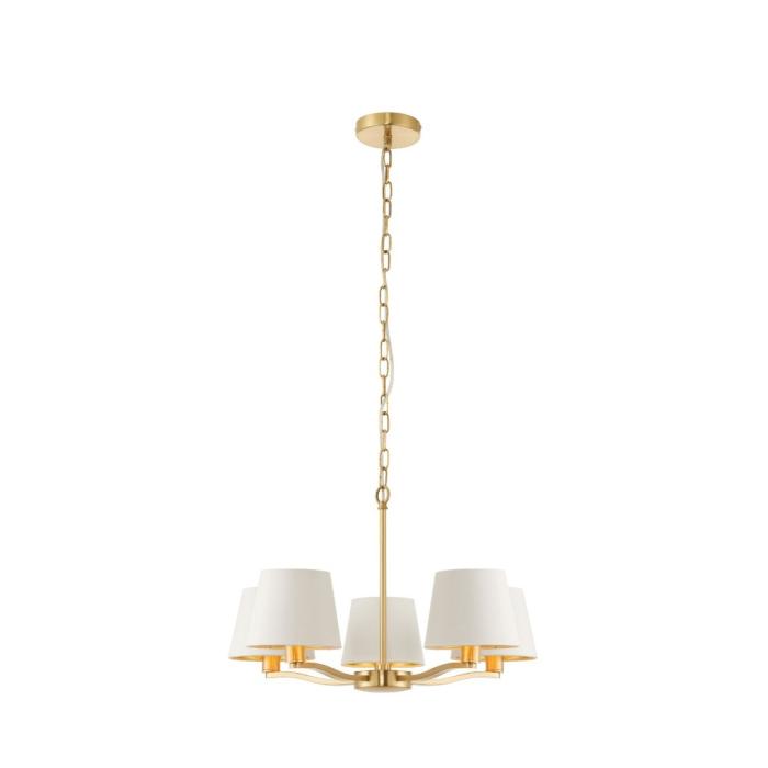 Dronfield Large Pendant Light in Brushed Gold 1