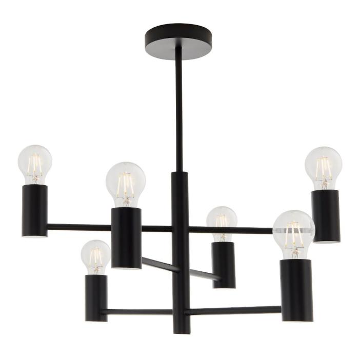 Ares Chandelier in Black 1